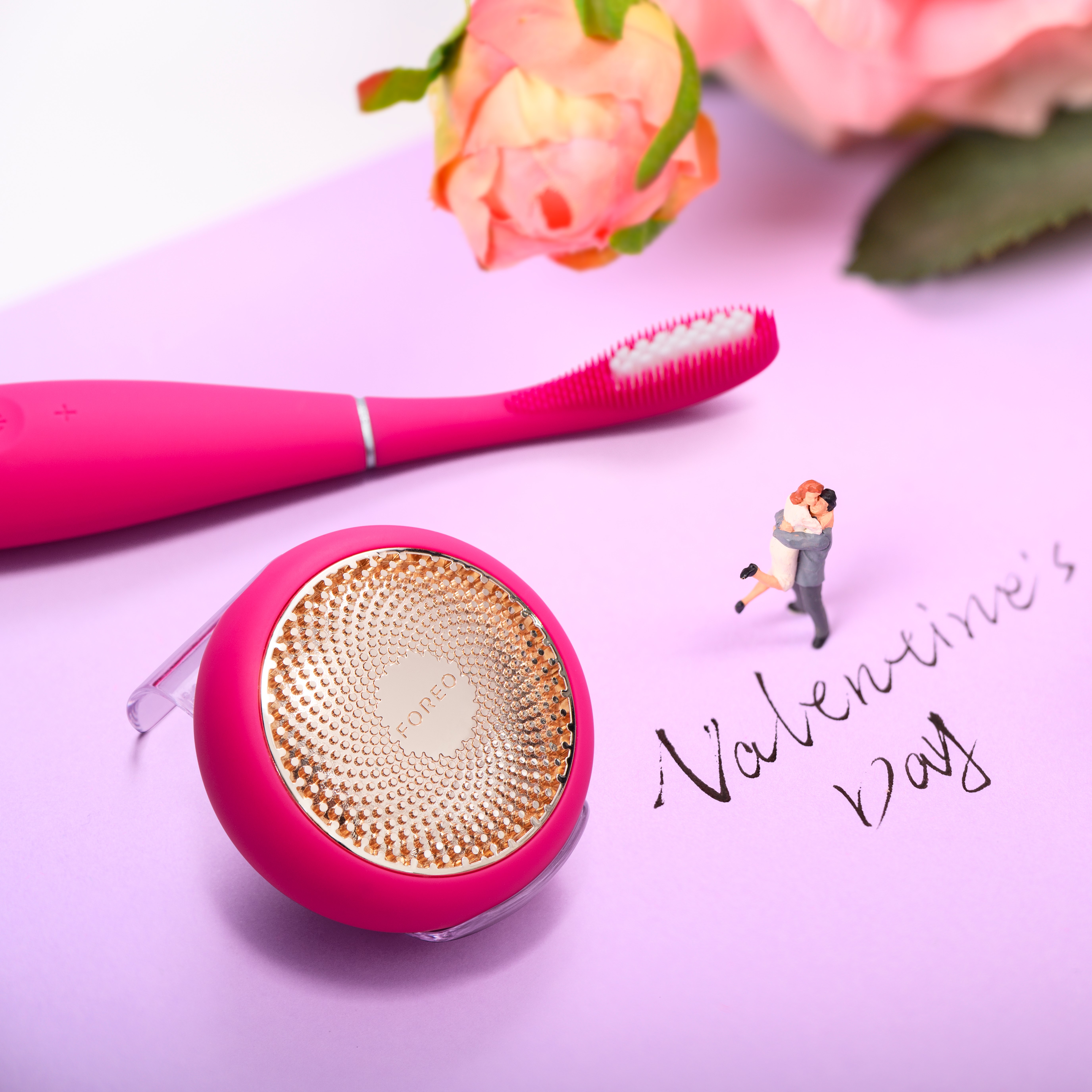 แปรงสีฟันซิลิโคนไฟฟ้า FOREO ISSA Mini 3 Wild Strawberry_8